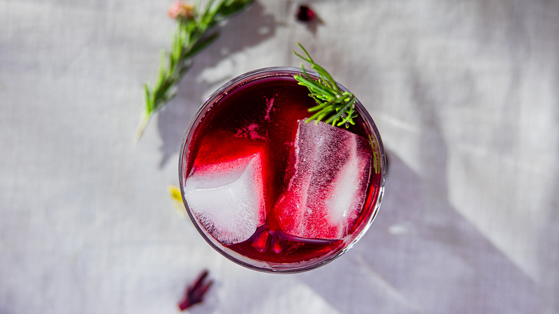 How to make: Raspberry and Rosemary Smash with 2 Coconuts Raspberry craft liqueur