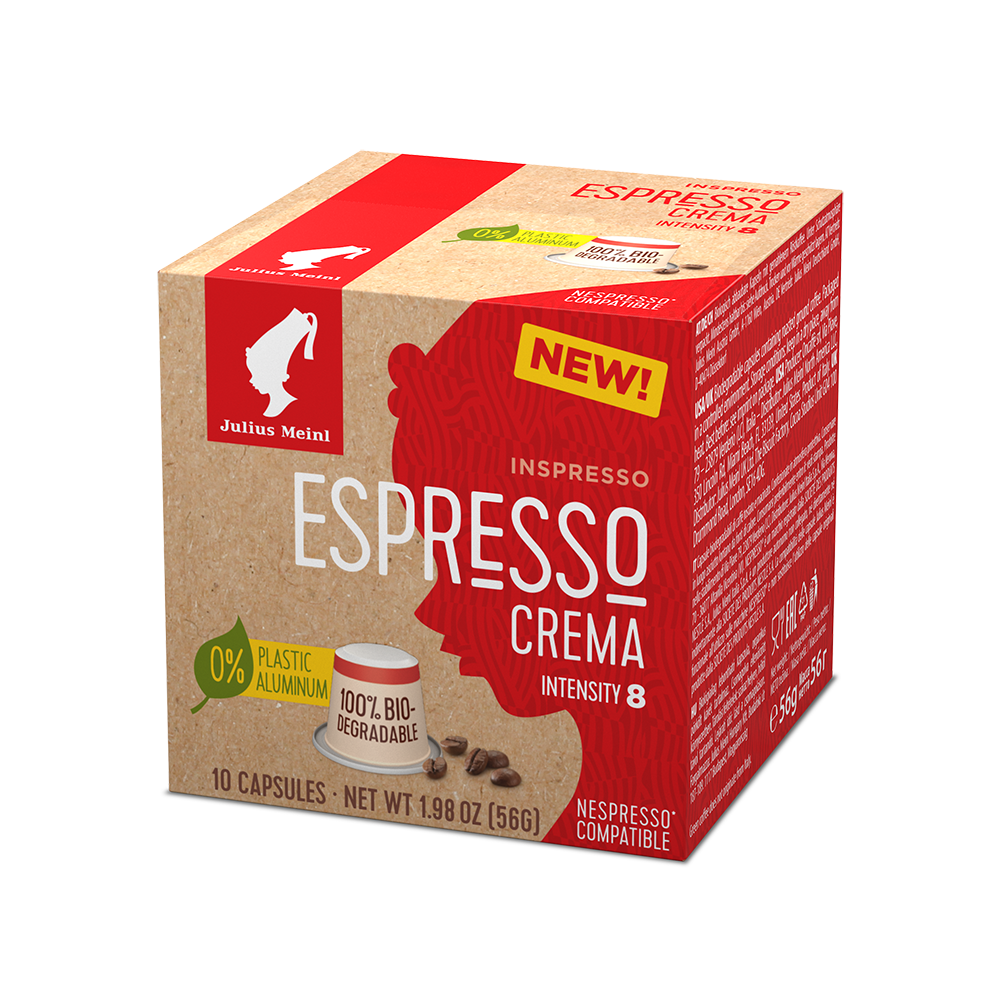 Julius Meinl Inspresso Espresso Crema - капсули съвместими с Nespresso - 10 брoя