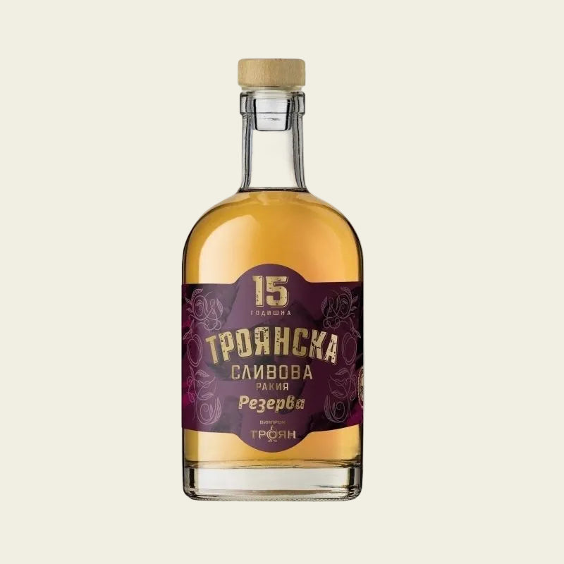 Troyanska Slivova Rakia Reserva 15 Years Old 0.7