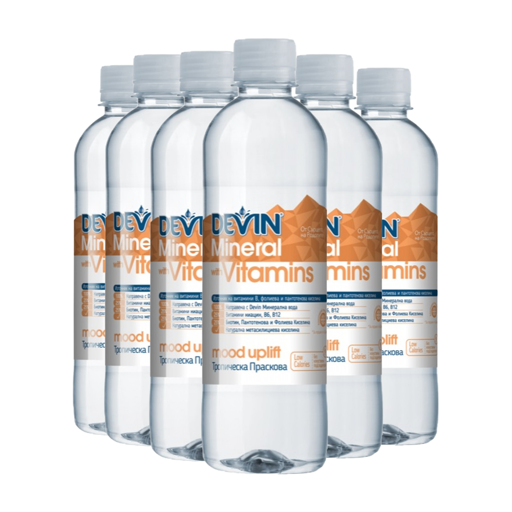 Devin Minerals & Vitamins, Tropical Peach 0.425 l - 6 pcs.