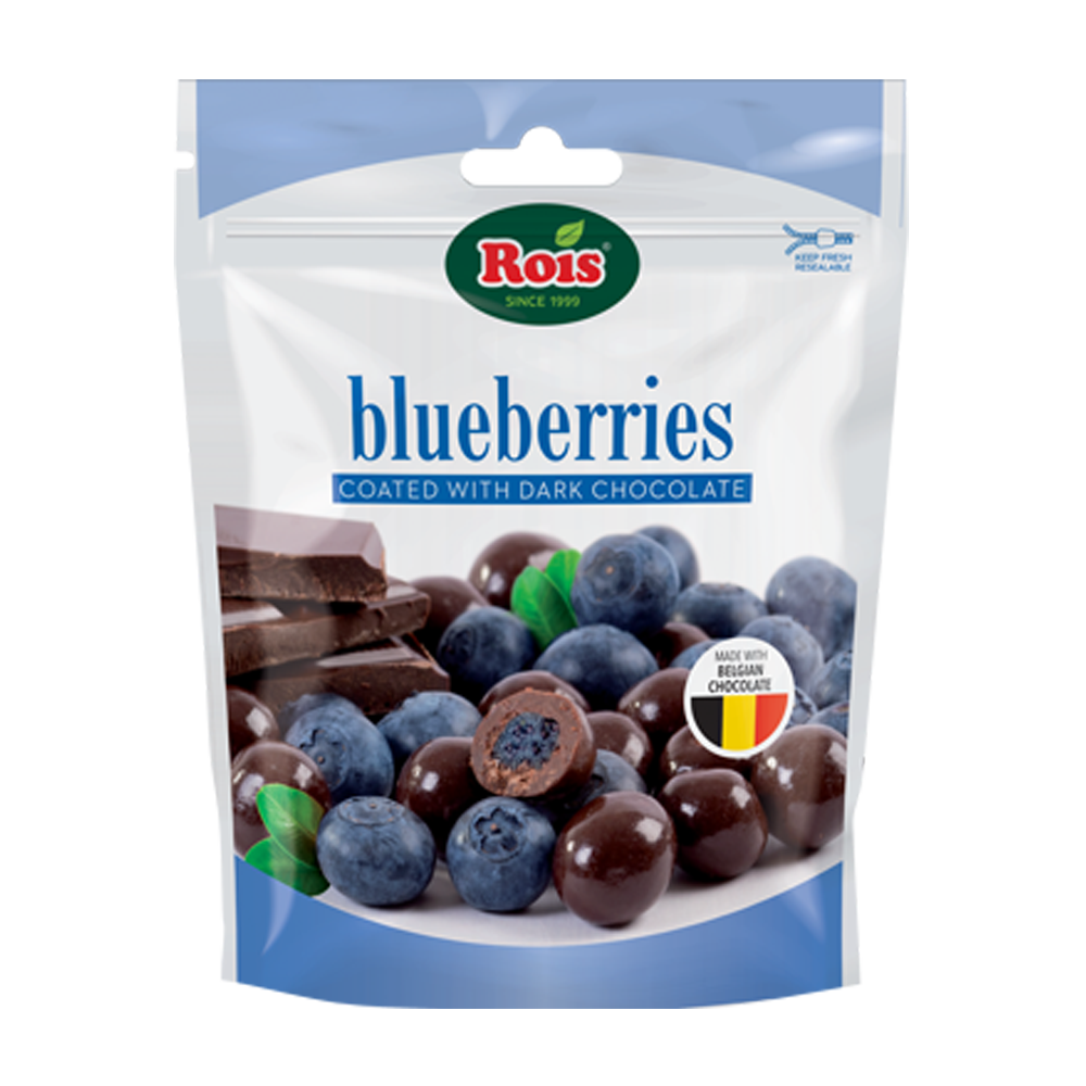 Rois Choco Blueberry with dark chocolate, 100 g