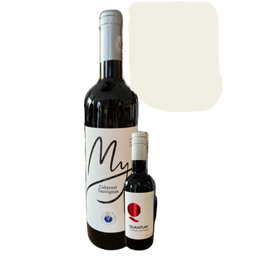 Chateau De Val Каберне Совиньон + подарък малка бутилка Quantum