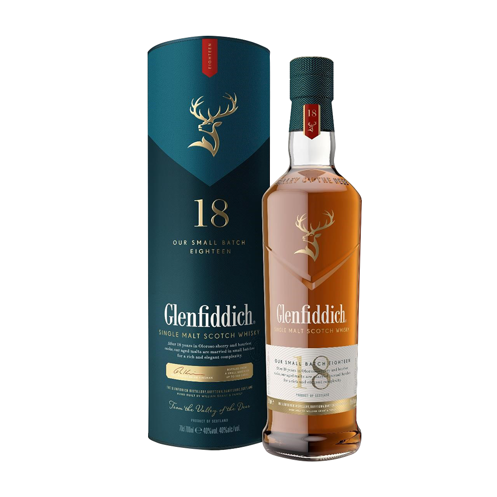 Glenfiddich 18 YO, 0.7L