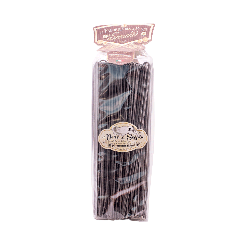 Gragnano Squid Ink Spaghetti, 500g