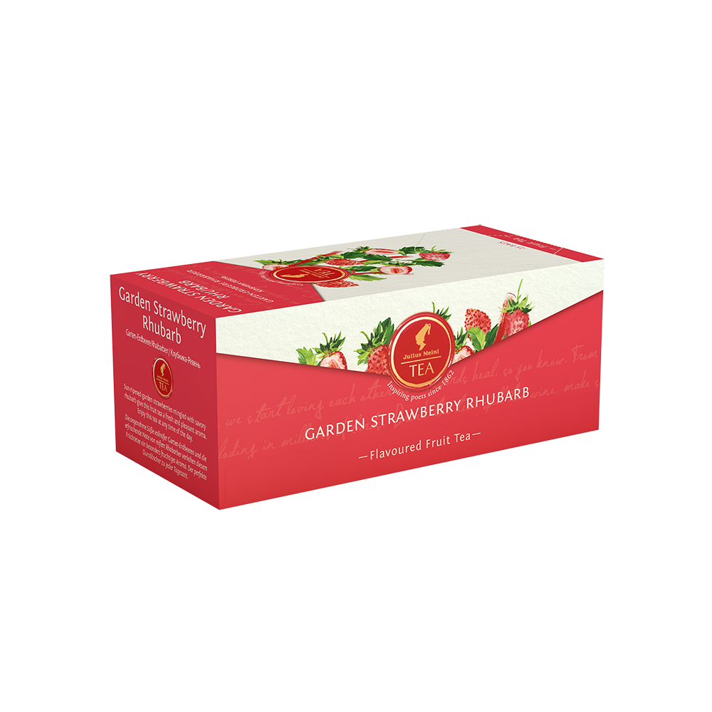 Julius Meinl чай Градинска Ягода - Garden Strawberry - 25 бр.