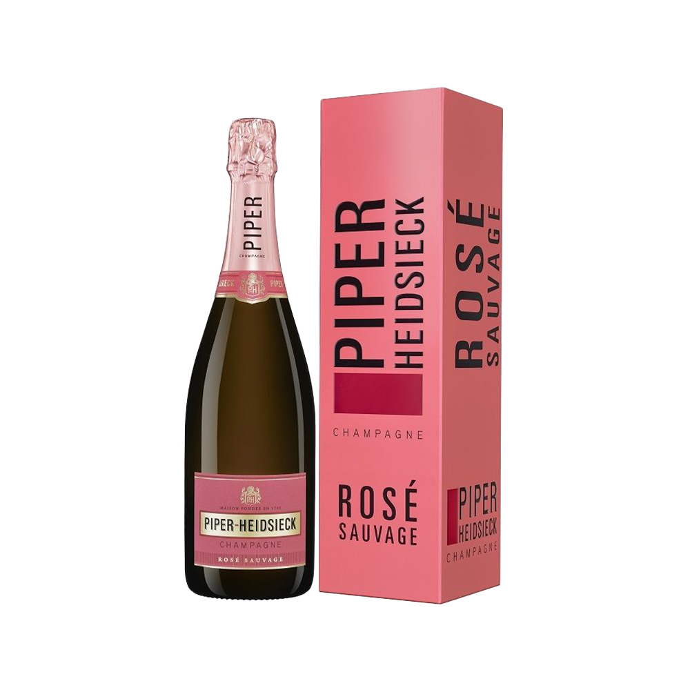 Piper-Heidsieck Cuvee Rose Brut Champagne 0.75 с кутия