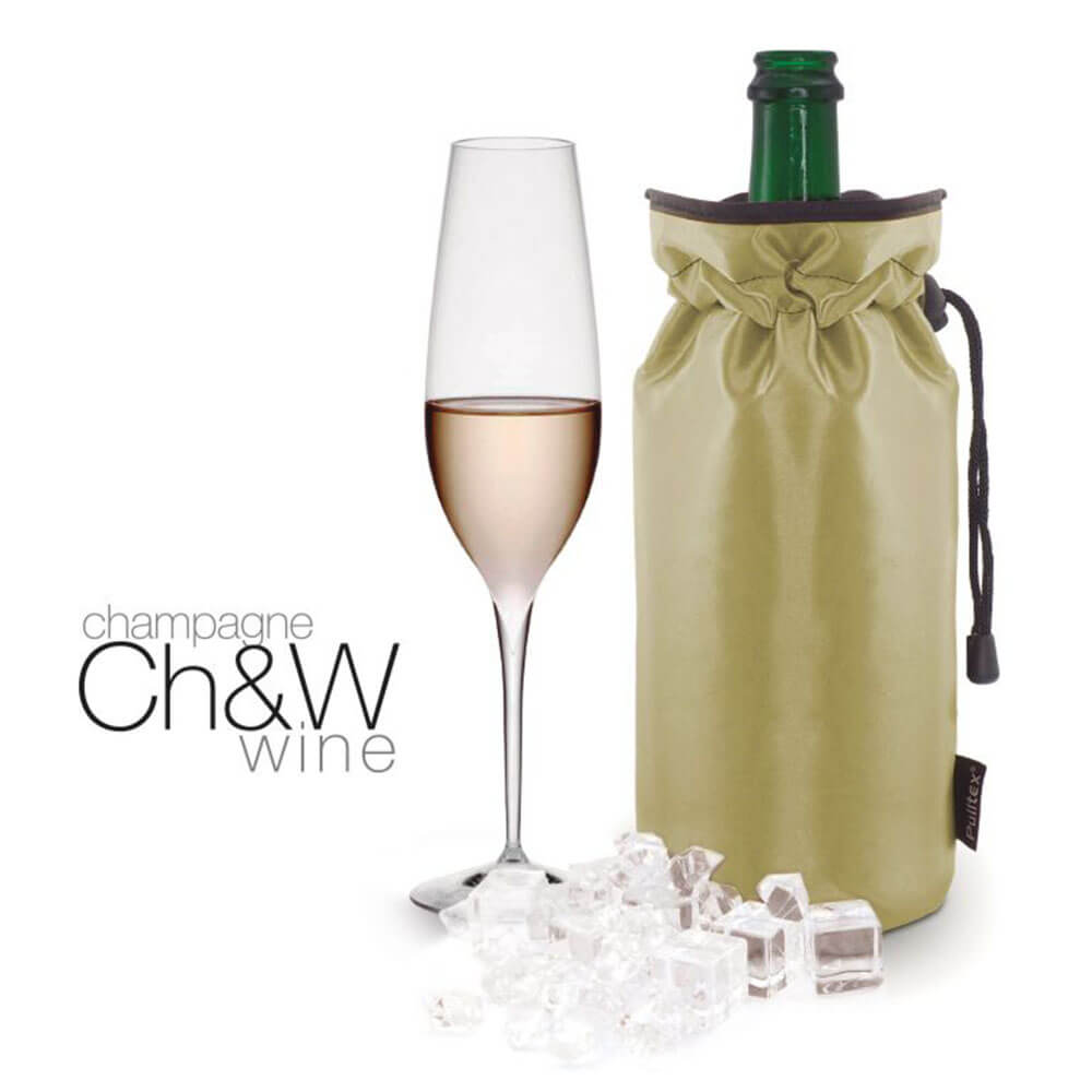 Pulltex Gold Champagne Cooler Bag