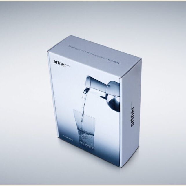 Комплект Artner Q-set от Гарафа 1000ml и 2 Q водни чаши 380ml