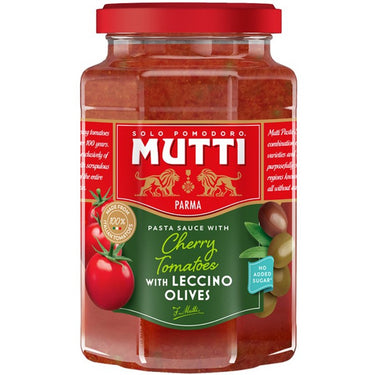 Mutti Tomato Sauce (jar) with Olives 400g