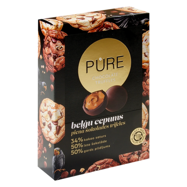 Pure Трюфели с пълнеж от белгийски бисквити, 148 гр