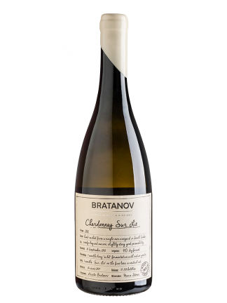 South Sakar Selection Chardonnay Sur Lie Wild Fermented, Bratanov 0.75