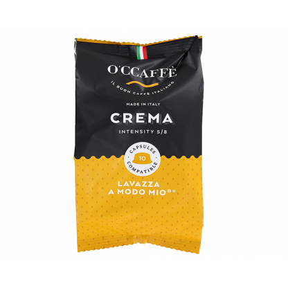 CCaffe Кафе капсули Crema съвместими със система A Modo Mio, 10 бр.