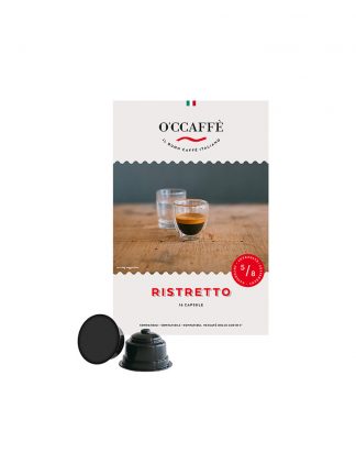 CCaffe Ristretto coffee capsules compatible with Dolce Gusto system,