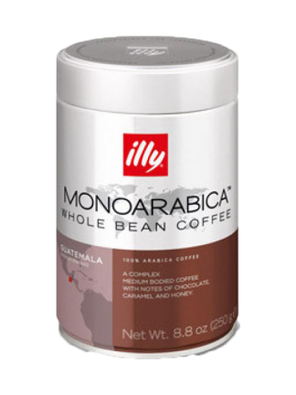 Кафе на зърна Illy Monoagarbica Guatemala - кафе на зърна - 0,250кг