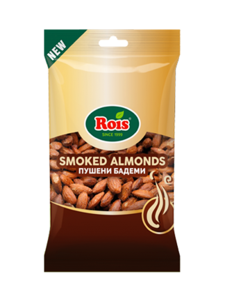 Smoked almonds 70 gr.